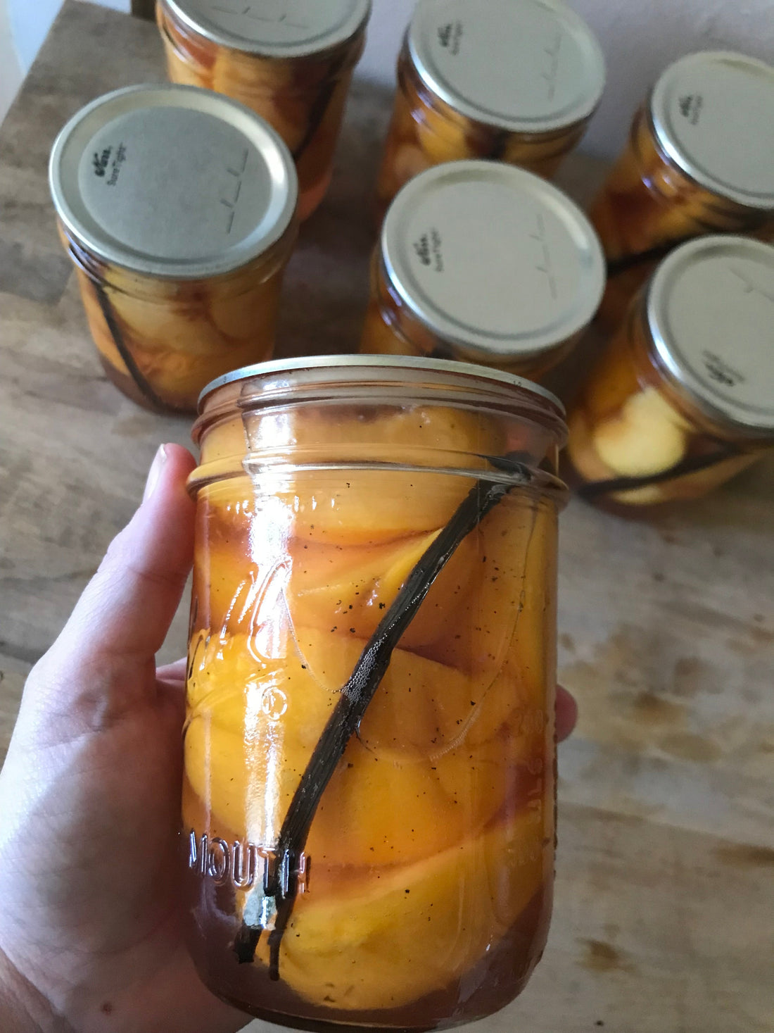 Canning Peaches