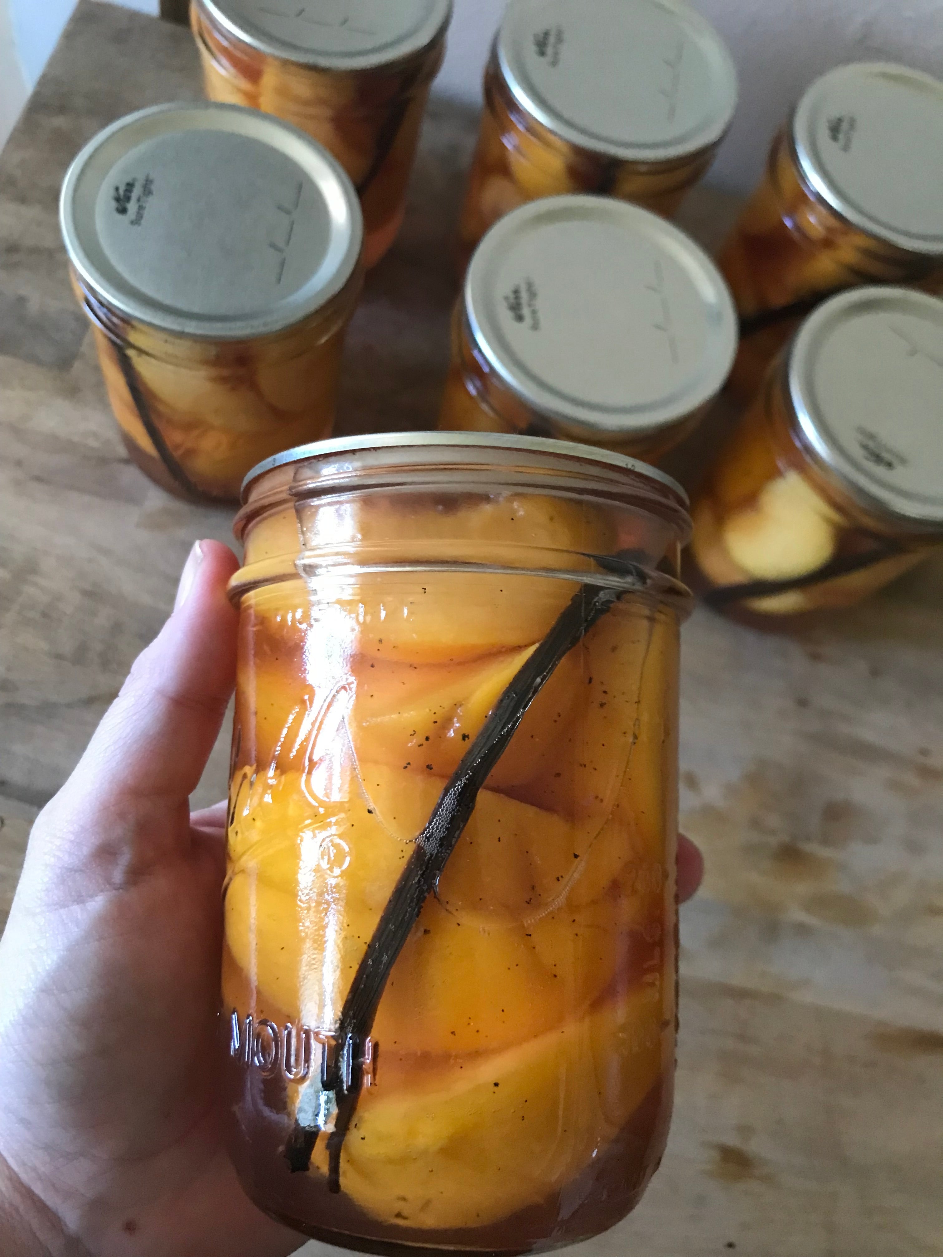 Canning Peaches